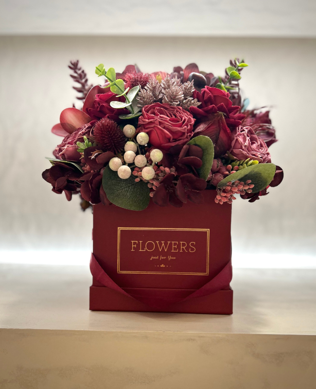 Flower Box Pourpre