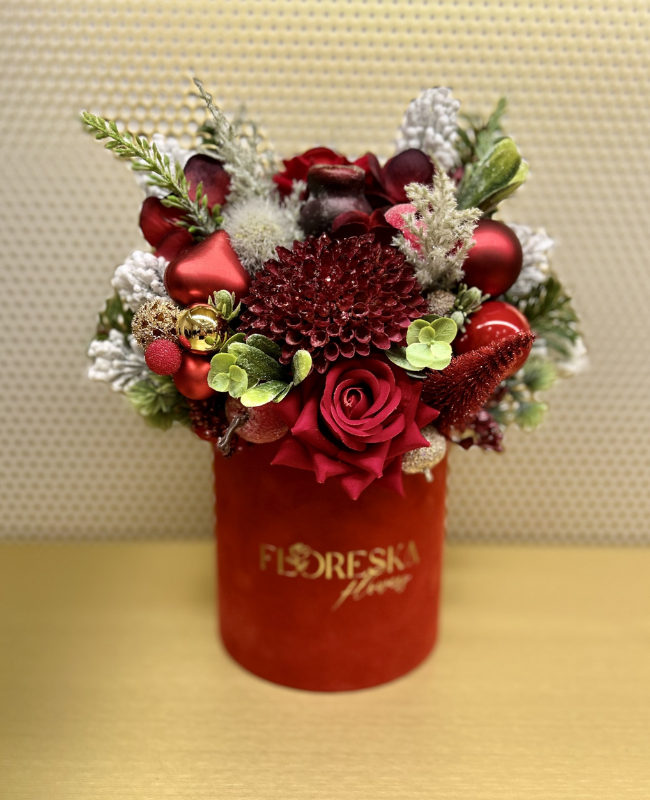 Flower Box Rouge Impérial